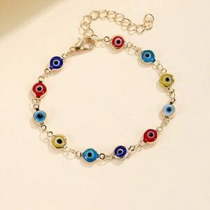 Colorful Evil Eye Bracelet